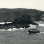 W Ross MacArthur entering harbour 1950