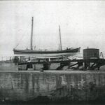 Helen Smitton on the slipway 1912