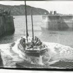 Helen Smitton in the harbour